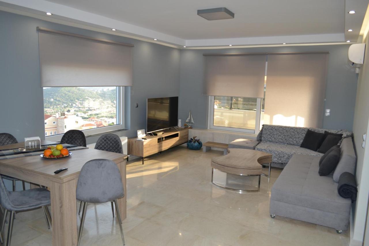 "Stergiou Luxury Apartments" Με Κοινη Πισινα Saronida Exteriér fotografie