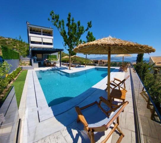"Stergiou Luxury Apartments" Με Κοινη Πισινα Saronida Exteriér fotografie