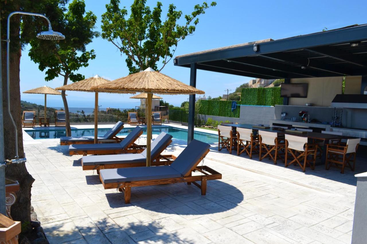 "Stergiou Luxury Apartments" Με Κοινη Πισινα Saronida Exteriér fotografie