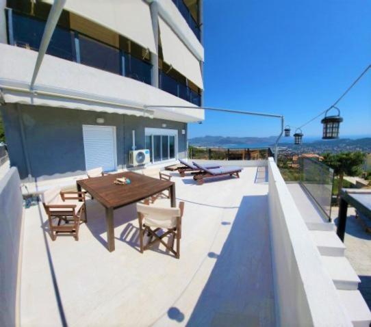 "Stergiou Luxury Apartments" Με Κοινη Πισινα Saronida Exteriér fotografie