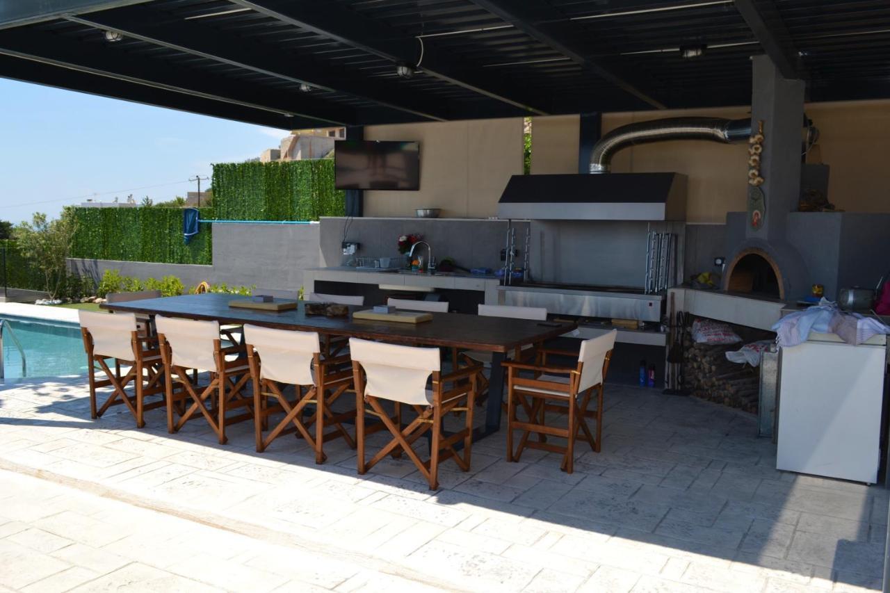 "Stergiou Luxury Apartments" Με Κοινη Πισινα Saronida Exteriér fotografie