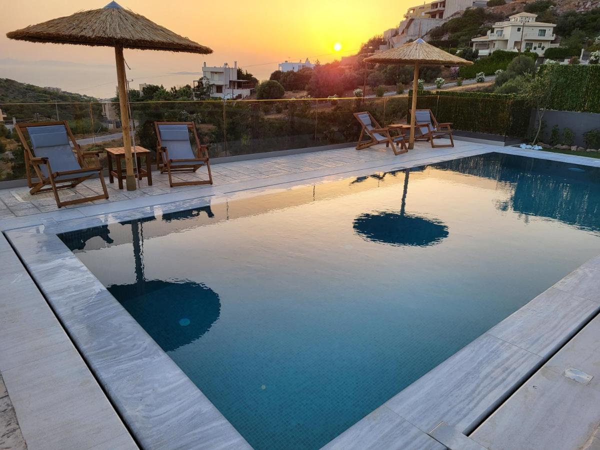 "Stergiou Luxury Apartments" Με Κοινη Πισινα Saronida Exteriér fotografie