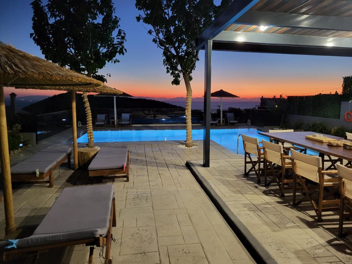 "Stergiou Luxury Apartments" Με Κοινη Πισινα Saronida Exteriér fotografie